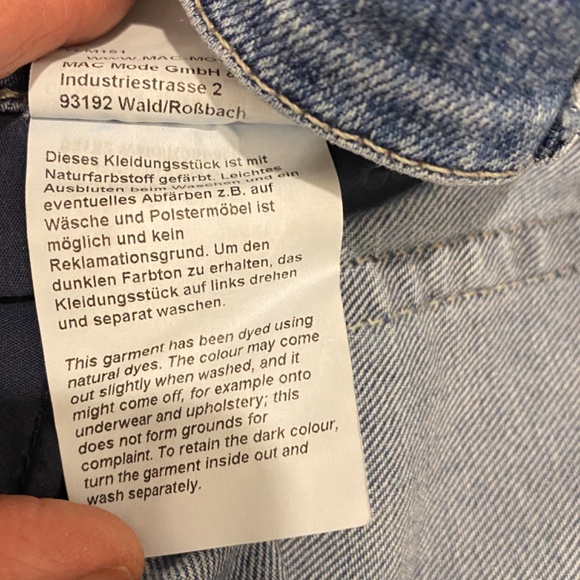 MAC ‘Angela’ straight fit jeans. *Sz xs/s * - Picture 6 of 16